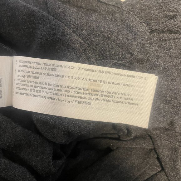 Abercrombie & Fitch Grey Long Sleeve Top Size XS/S Classic Basic Everyday - Picture 6 of 7